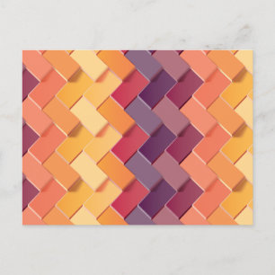 New Pattern Creation 4 Postcard