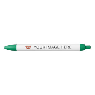 New! Pen - Black ink - Custom - Green - Set of 2