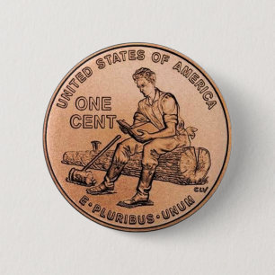 New Penny 1 6 Cm Round Badge