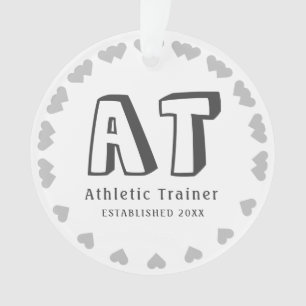New Personalise Athletic Trainer Ornament