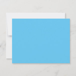 New personalise Text Logo Flat Note Card
