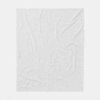 New personalise Text Logo Fleece Blanket