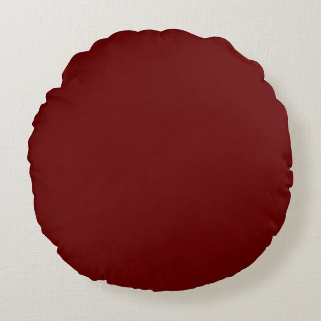 New personalise Text Logo Round Pillow (Front)