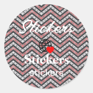 New personalise Text Logo Stickers