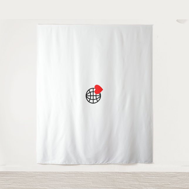 New personalise Text Logo Tapestry (Front)