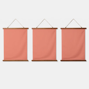 New personalise Text Logo Wood Topped Wall Tapestr Hanging Tapestry