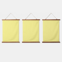 New personalise Text Logo Wood Topped Wall Tapestr