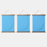 New personalise Text Logo Wood Topped Wall Tapestr