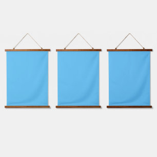 New personalise Text Logo Wood Topped Wall Tapestr Hanging Tapestry