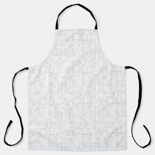 New personalise TextLogo All-Over Print Aprons