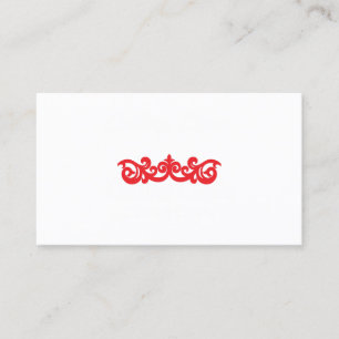 New personalize Text Logo Calling Cards
