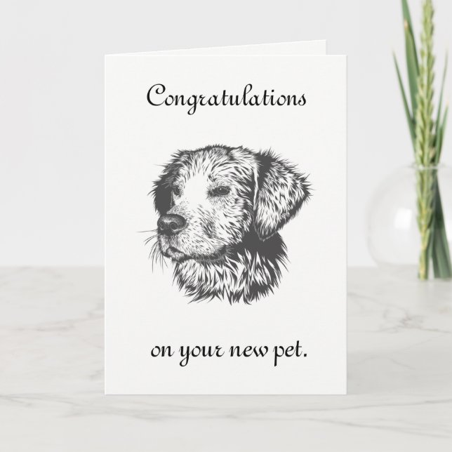 New Pet Card (Front)