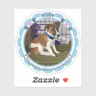 New Pet Puppy Custom Dog Photo