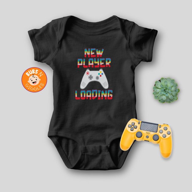 New Player Loading Pregnancy Announcement Black Baby Bodysuit (Creator Uploaded)