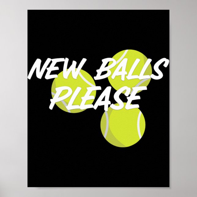 New Please Funny Tennis  Poster (Front)