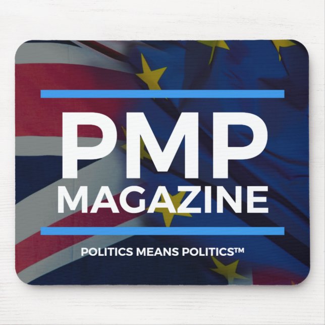 New PMP Magazine Mouse Mat UK/EU Flags (Front)