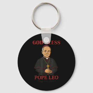 New Pope 2025 God Bless Pope Leo Xiv May 8th 2025 Key Ring