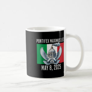 New Pope Leo 2025 Pontifex Maximus Leo  Coffee Mug