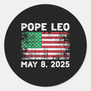New Pope Leo Classic Round Sticker