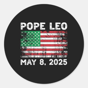 New Pope Leo Classic Round Sticker