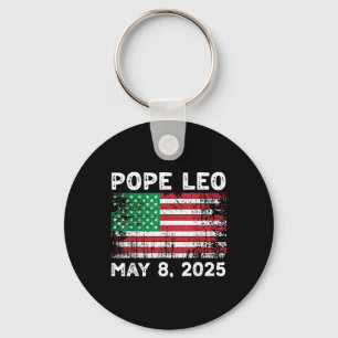 New Pope Leo Key Ring