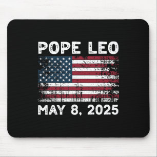 New Pope Leo Us Pope Leo American Pope Mouse Pad