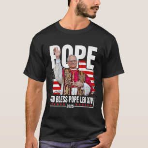 New Pope Leo Xiv Catholic Gifts Catholics (on Back T-Shirt