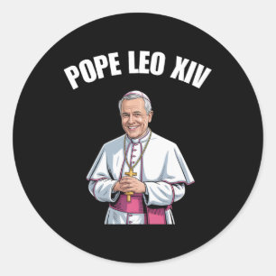 New Pope Leo Xiv- Pope Leo Classic Round Sticker