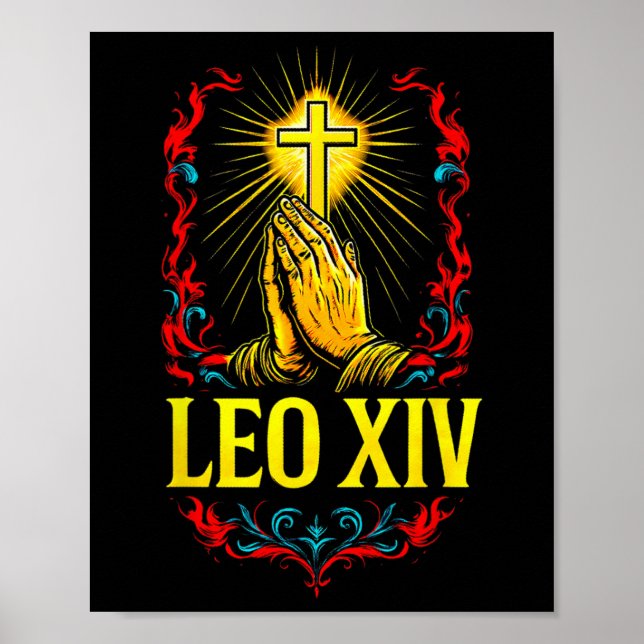 New Pope Leo Xiv  Poster (Front)