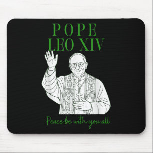New Pope Leon Xiv Papa Christian, Habemus Papam Mouse Pad