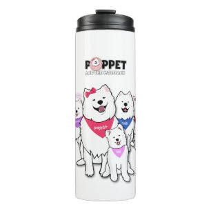 New Poppet and the gang Thermal Tumbler