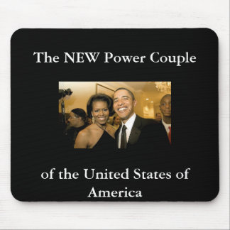 NEW Power Couple of the United States Mouse Pad
