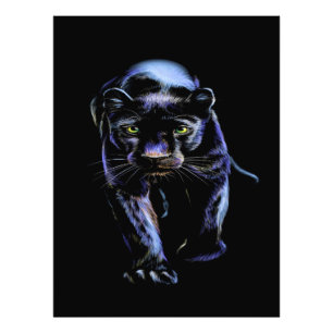New POWERFUL PANTHER  Photo Print