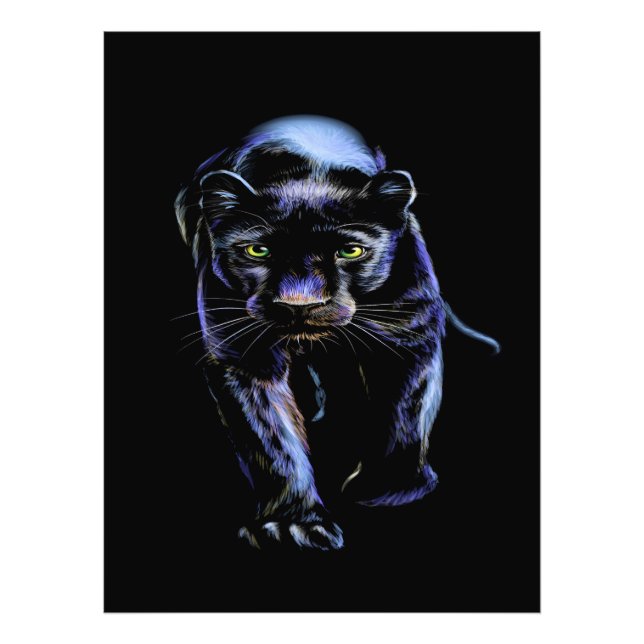 New POWERFUL PANTHER  Photo Print (Front)