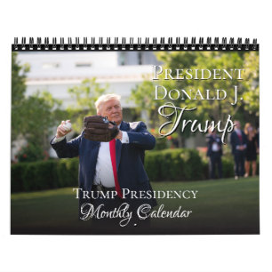 New President Donald J. Trump Photo 2025 Calendar