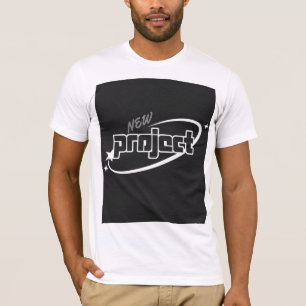 New Project Design Typography T Shirt