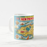 New Providence - Nassau Map Mug<br><div class="desc">A fun vintage postcard map of the Island of New Providence in the Bahamas repurposed on a mug.</div>