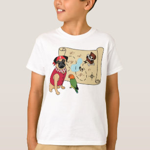 New!! Pug Pirate Design! ARRRGGHH! T-Shirt