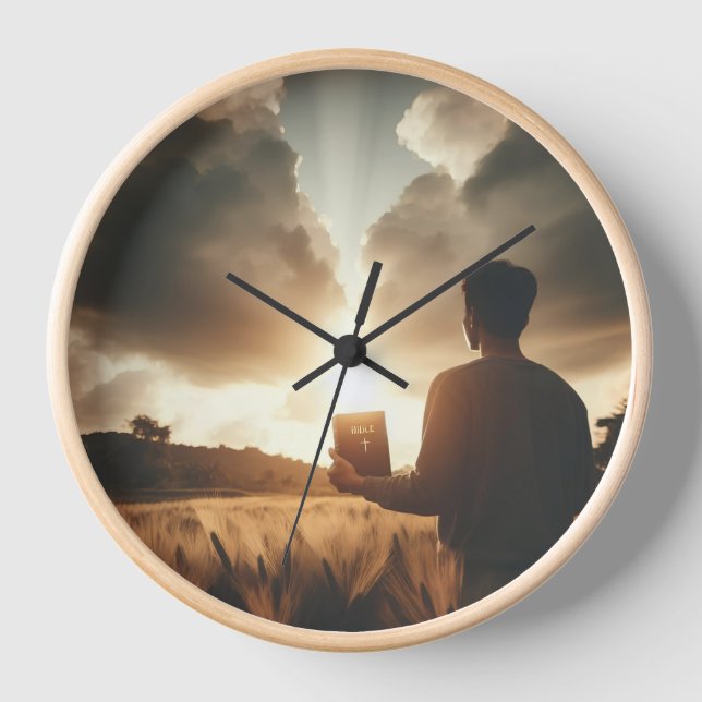 New Purpose - Divine Restoration Wall Clock (Front)