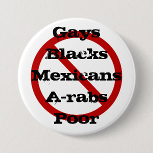 New Republican Slogan 7.5 Cm Round Badge