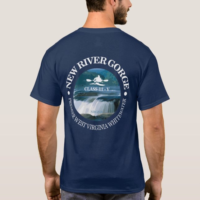 New River Gorge (c) T-Shirt (Back)