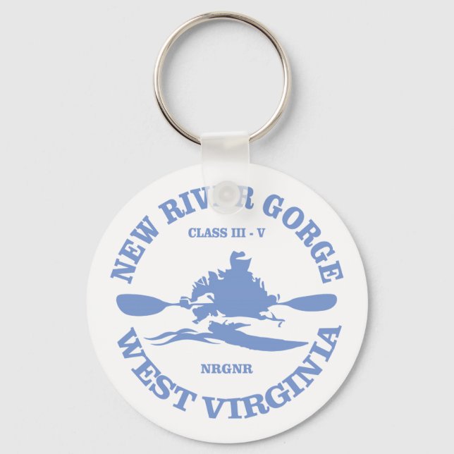New River Gorge Key Ring (Front)