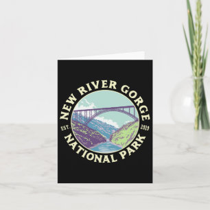 New River Gorge National Park And Preserve Wv West Card