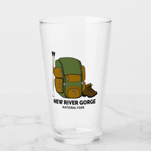 New River Gorge National Park Backpack Glass