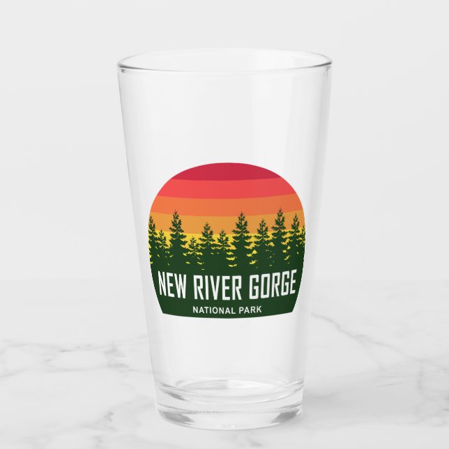 New River Gorge National Park Glass (Front)