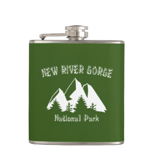 New River Gorge National Park Hip Flask