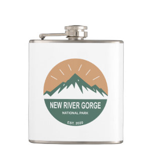New River Gorge National Park Hip Flask