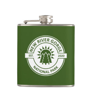 New River Gorge National Park Hip Flask
