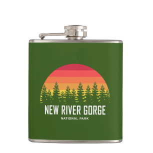 New River Gorge National Park Hip Flask