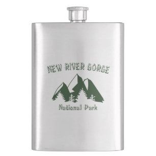 New River Gorge National Park Hip Flask